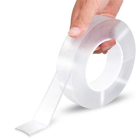 EZlifego Double Sided Tape Heavy Duty (9.85FT), Multipurpose Removable ...