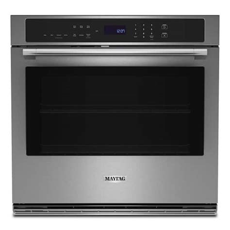 Maytag In Single Electric Wall Oven With Convection Self Cleaning