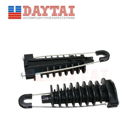 Dead End Tension Clamps Wedge Adss Round Type Cable Anchoring Clamp