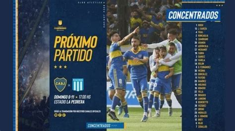 Los Convocados De Boca Para Enfrentar A Racing Catamarca Actual