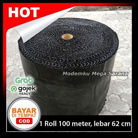 Jual Plastik Bubble Wrap Hitam Roll Meter Lebar Cm Sleman