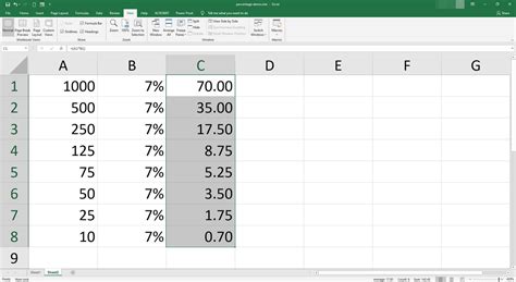 How To Add Percentage On Chart In Excel Calendar Printable Templates