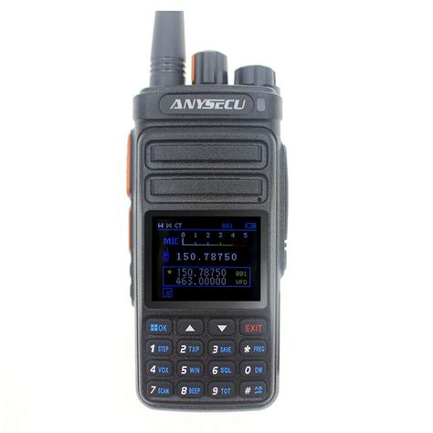 ANYSECU UVF9plu ثنائي النطاق المزدوج الاستعداد لاسلكي تخاطب 87-108MHz ...