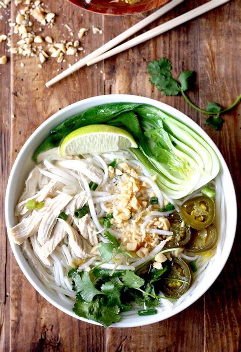 Thai Rice Noodle Soup with Chicken | Season with Spice