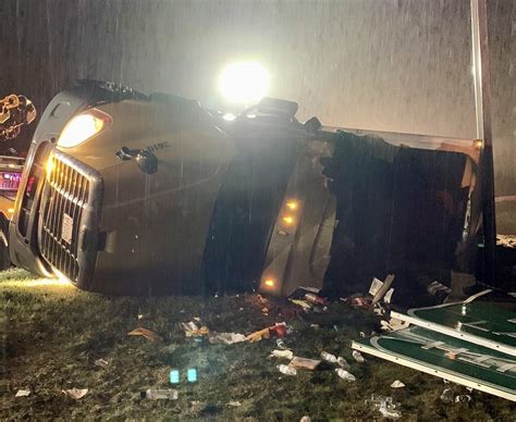 Tractor Trailer Crash Causing Delays On Mass Pike By 495 Boston 25 News