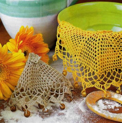 Beaded Jug Cover Pattern Vintage Crochet Jug Covers Instant Download Crochet Edging Beaded