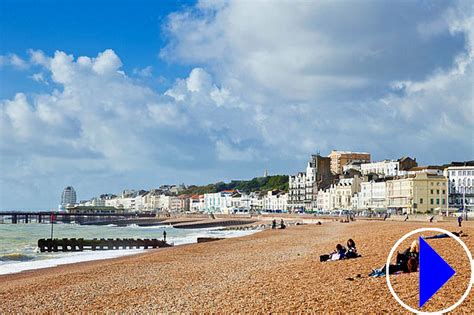 Live Streaming Webcam Hastings Beach And Seafront England