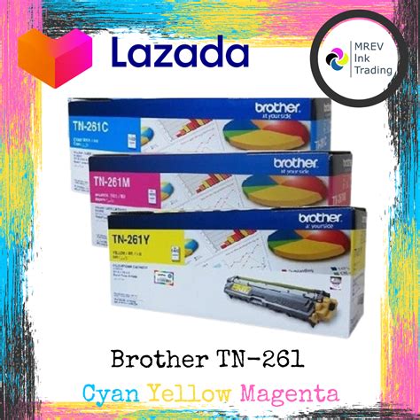 Brother Tn Tn Cyan Yellow Magenta Set Toner Cartridge