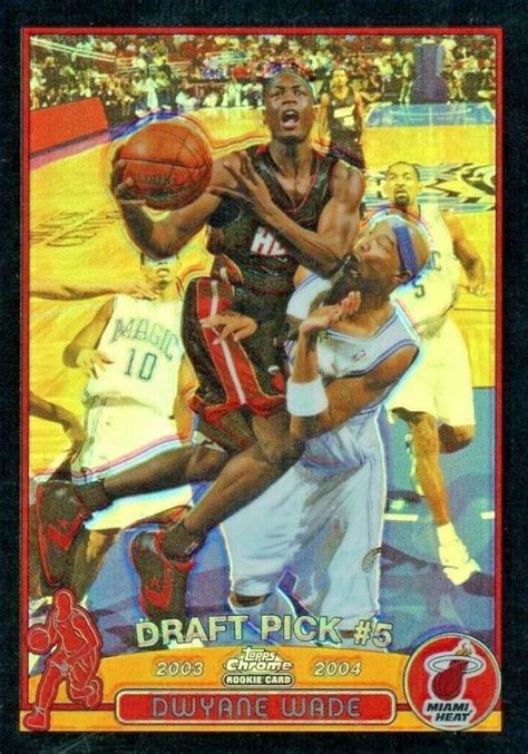 Topps Chrome Dwyane Wade Basketball Vcp Price Guide