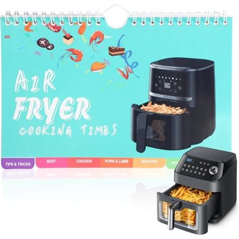 Guide De Cuisson Magn Tique Pour Friteuse Air Feuille De Triche