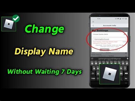 How To Change Roblox Display Name Without Waiting Days