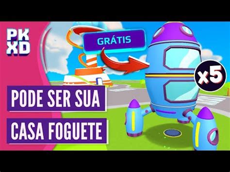 APROVEITE Casa Foguete GRÁTIS no PK XD para INSCRITOS YouTube