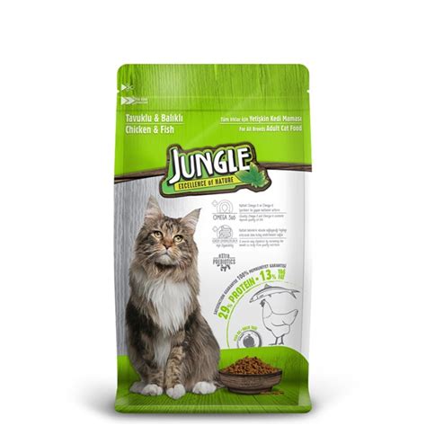 Jungle Tavuk Ve Bal Kl Yeti Kin Kedi Mamas Gr