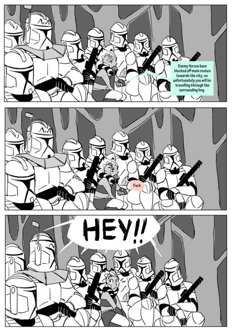 Ahsoka And The Clones Funny Star Wars Memes Star Wars Comics Star