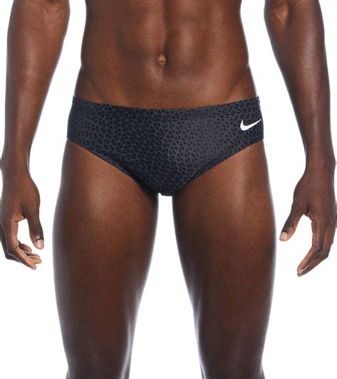 Nike Mens Hydrastrong Delta Brief Swimsuit At