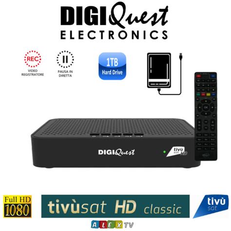 Tivusat Digiquest Q Hd Usb Pvr Tb Italian Decoder Activated