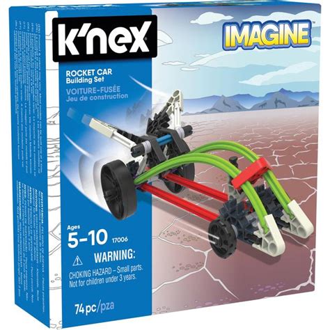 Knex Intro Vehicles Rocket Car Building Set 5yrs Ocado