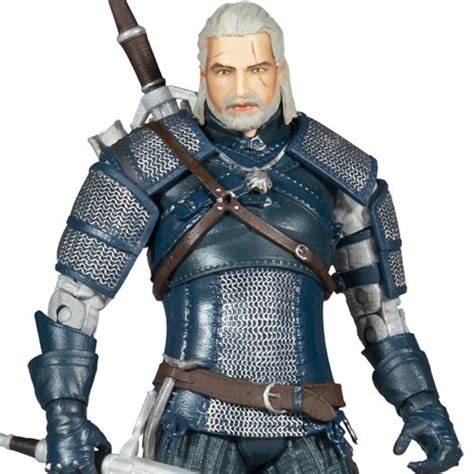 Witcher Gaming Wave Geralt Of Rivia Viper Armor Teal Inch Action Figure