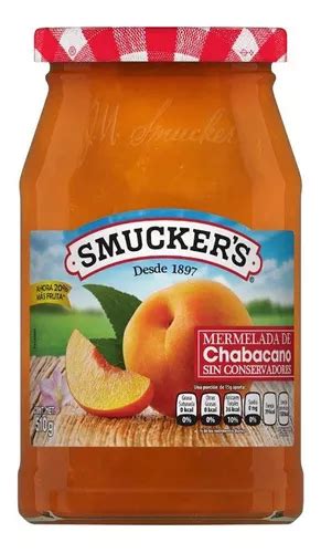 Mermelada Smuckers Chabacano Regular 510g MercadoLibre