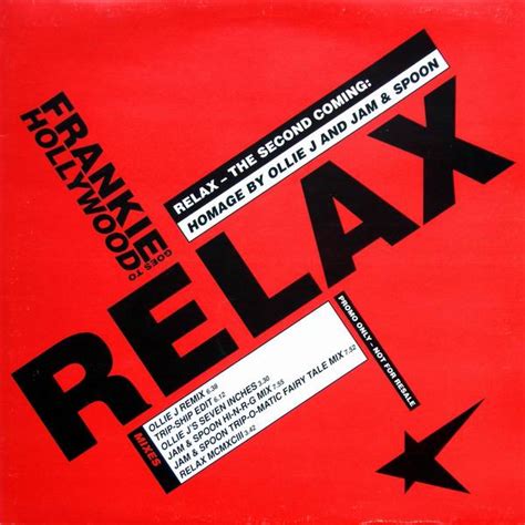 Frankie Goes To Hollywood Relax The Second Coming 1993 Vinyl