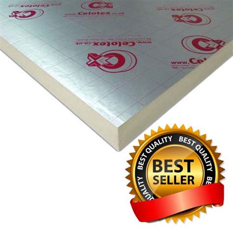 Celotex 25mm PIR Rigid Insulation Board TB4025 2 4m X 1 2m