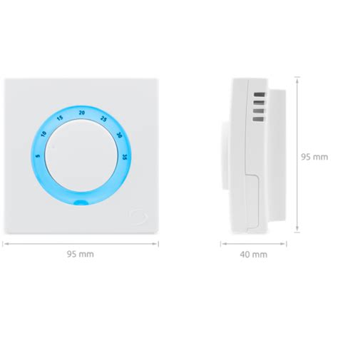 Rt200 Electronic Room Thermostat Salus