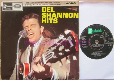 Totally Vinyl Records || Shannon, Del - Del Shannon hits EP: Stranger ...