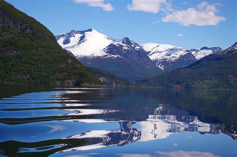 Free Photo Norway Fjordlandschaft Hill Free Image On Pixabay 941110