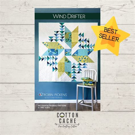 Wind Drifter Quilt Pattern By Robin Pickens Inc