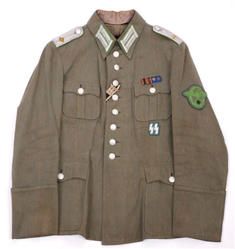 1939 1945 German Third Reich Police Uniform Tunic At Whytes Auctions