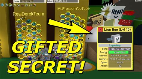 100 GIFTED BEE SECRET BEE SWARM SIMULATOR ROBLOX YouTube