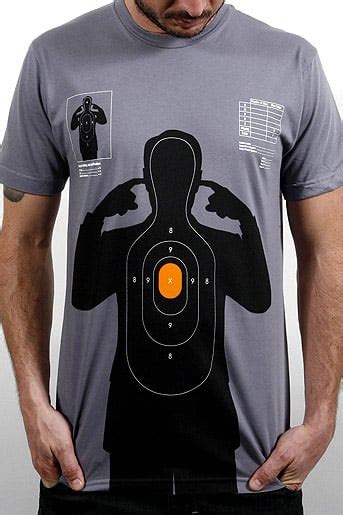 Shooting Target T Shirt The Awesomer