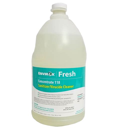 Envirox H Orange Concentrate Fresh Scent Carpet Odor Eliminator