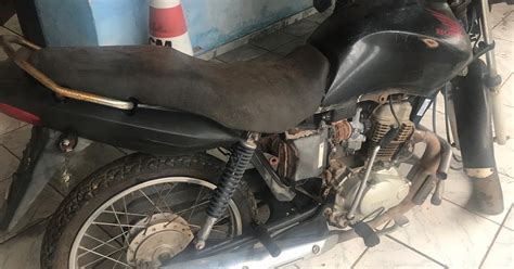 Alpanir Mesquita Moto roubada é encontrada na Zona Rural de Vargem Grande