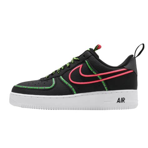 Nike Air Force 1 Low Worldwide Black Flash Crimson CK7213001 - KicksOnFire.com