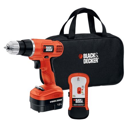 BLACK DECKER 12 Volt 3 8 In Nickel Cadmium NiCd Cordless Drill