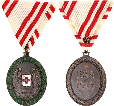 Austria Honor Decoration Of The Red Cross Bronze Medal Aukcja