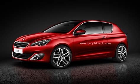 New Peugeot 308 3 Door Rendering Revealed Autoevolution