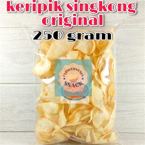 Jual Keripik Singkong Kiloan Original Gram Shopee Indonesia