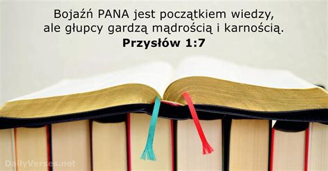 19 grudnia 2021 Biblijny werset dnia Przysłów 1 7 DailyVerses net