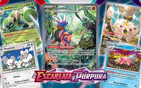 Pokémon TCG Escarlata y Púrpura fecha de lanzamiento y lo que sabemos