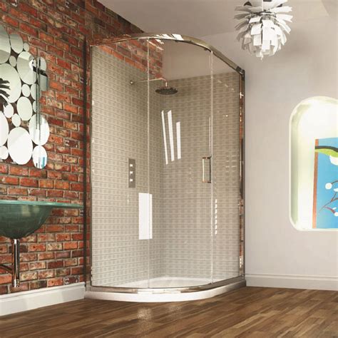 Merlyn Series Single Door Offset Quadrant Shower Enclosure Uk Bathrooms