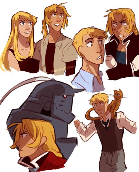 FMA characters part I by m-angela on DeviantArt