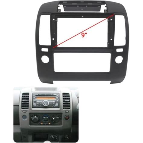 Inch Car Radio Fascias Frame Fits Nissan Navara Din Panel