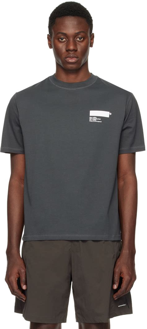 AFFXWRKS SSENSE Exclusive Gray Standardised T Shirt SSENSE