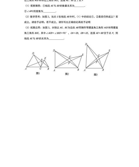 2022年中考数学二轮复习压轴专题：三角形 试题版本 教习网试卷下载