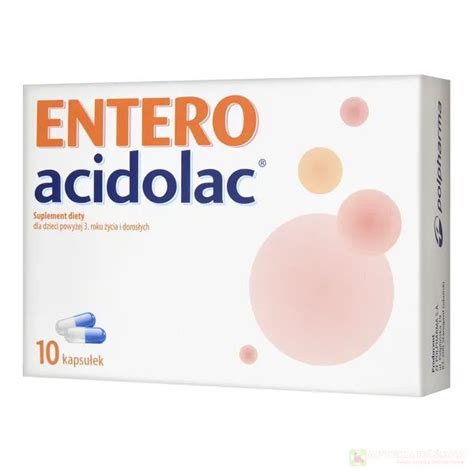 Entero Acidolac 550 Mg X 10 Kaps Polska Apteka Internetowa Leki