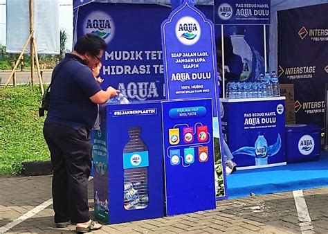 Klhk Danone Dorong Pemudik Kurangi Sampah Plastik Tanilogic