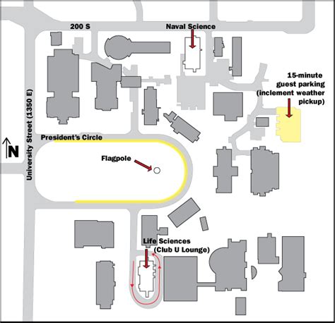 University Of Utah Main Campus Map