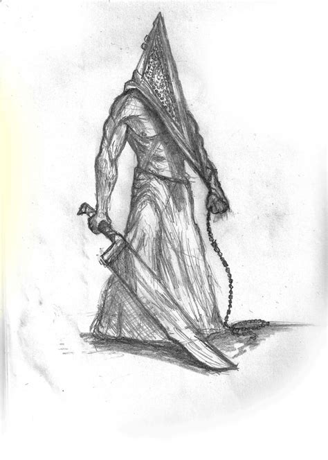 Pyramid Head fan art, Álvaro Olmos Sierra